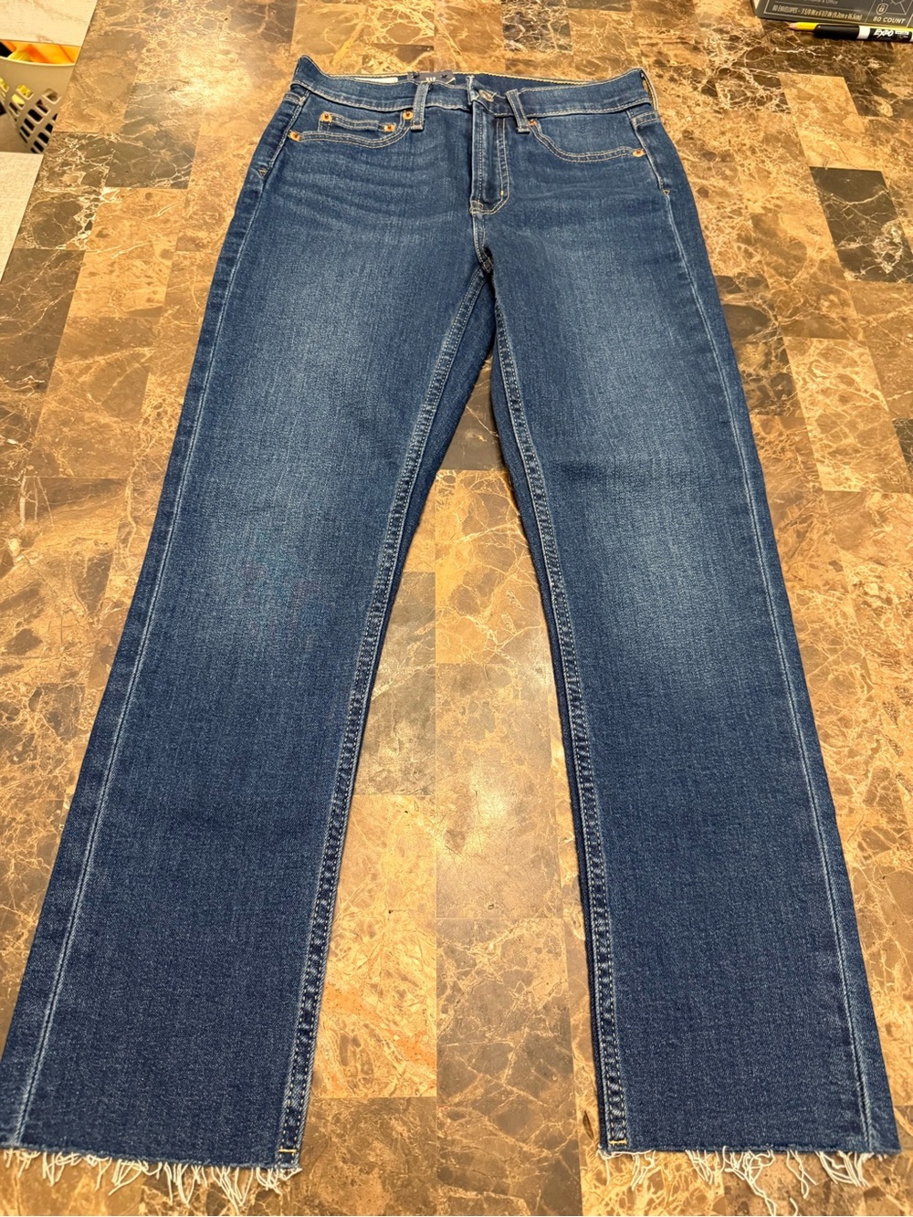GAP Women's Dark Blue Flare Jeans
